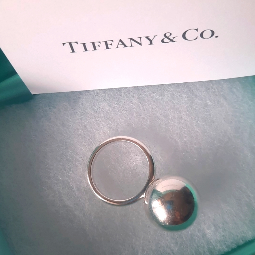 Tiffany & Co. Ball Ring with Gift Bag & Box Set 🌟 - Picture 11 of 11